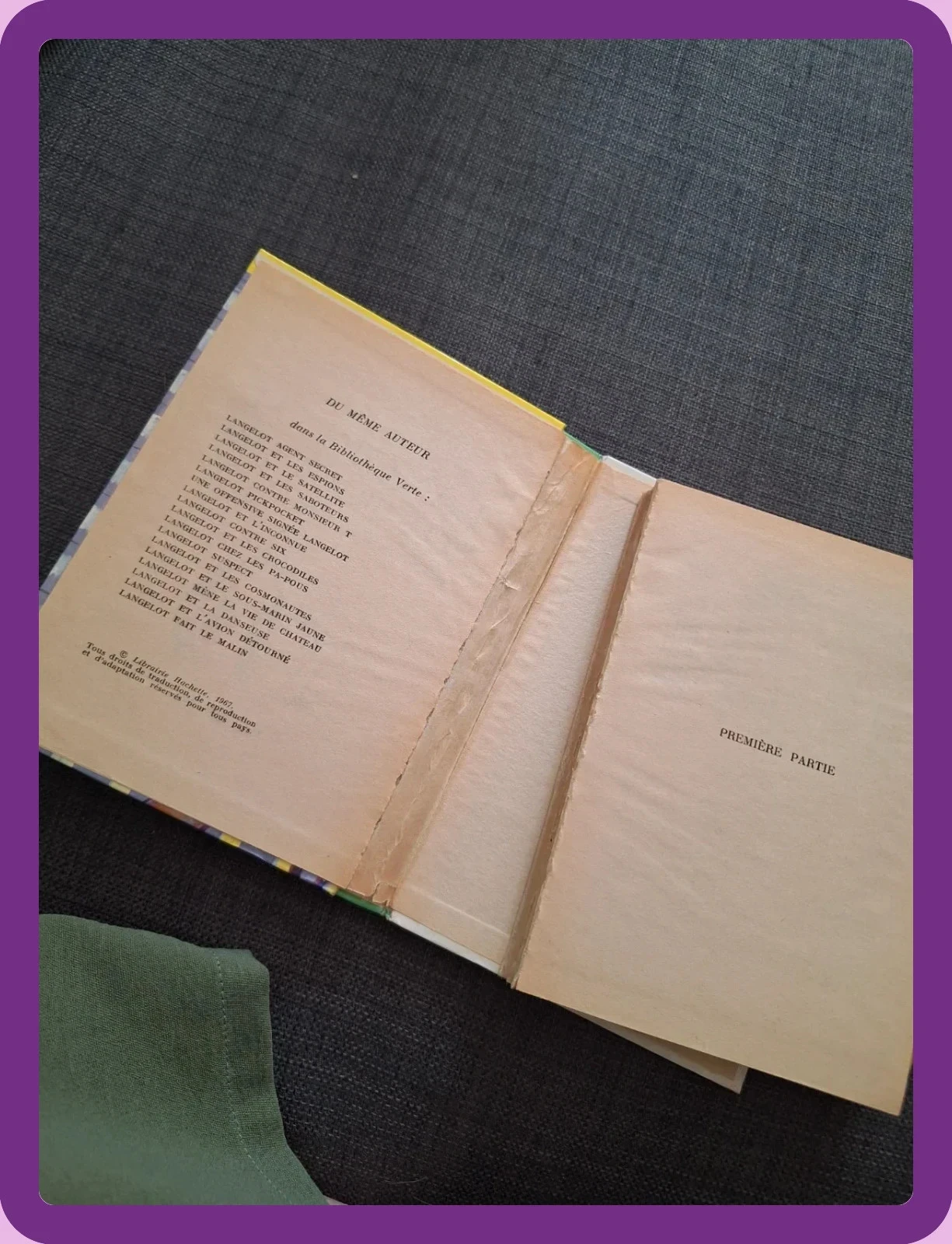 Livro vintage "Langelot et le gratte-ciel" - Tenente X – photo 5
